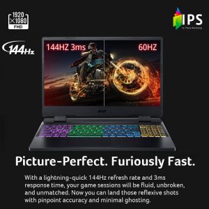 ACER NITRO 5 12TH GEN INTEL CORE I7 16GB RAM 512GB SSD RTX 3070 (8GB GDDR6) WINDOWS 11