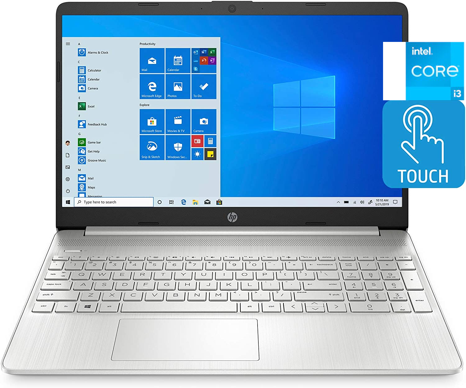 HP 15-dy2074nr 11TH CORE I3, 8GB RAM 256GB SSD